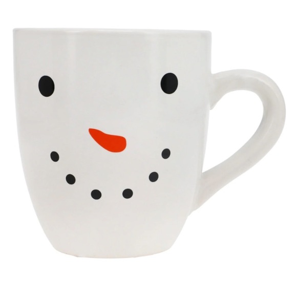 NWT Set of 2- Matching- Large 20oz Holiday Snowman ⛄️ Stoneware Mugs - Picture 15 of 16